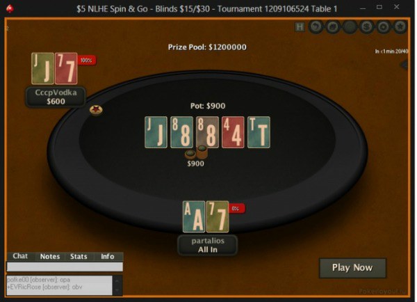 Spin & Go PokerStars PokerStars Makes Millionaires