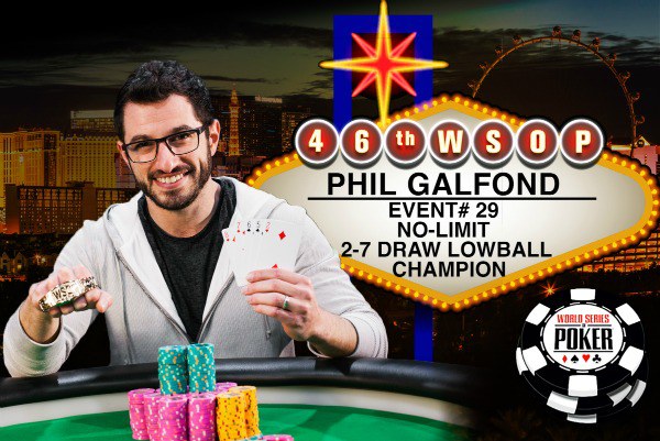 Фил Гальфонд WSOP 2015 Фил Гальфонд