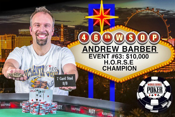 Эндрю Барбер wsop Эндрю Барбер