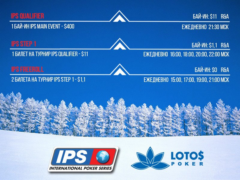 Онлайн-сателлиты LotosPoker Онлайн-сателлиты