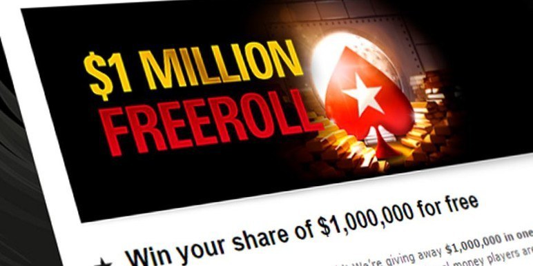 1 million freeroll pokerstars 1 million freeroll