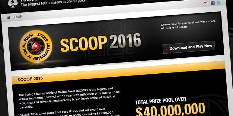 SCOOP 2016 покерстарс SCOOP 2016