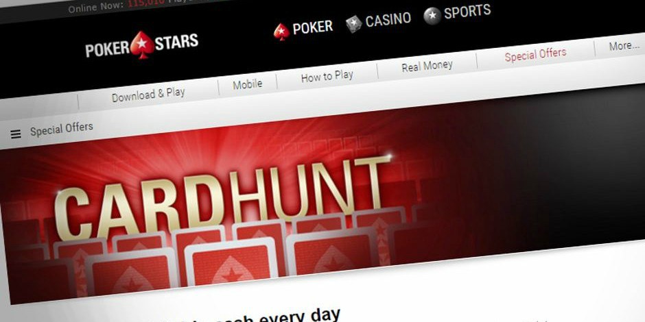 Cardhunt pokerstars Cardhunt