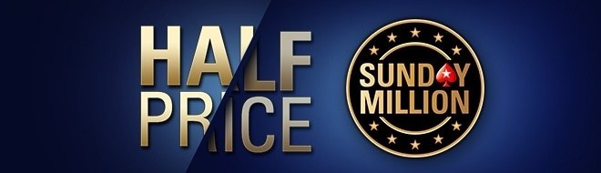 half price sunday million half price