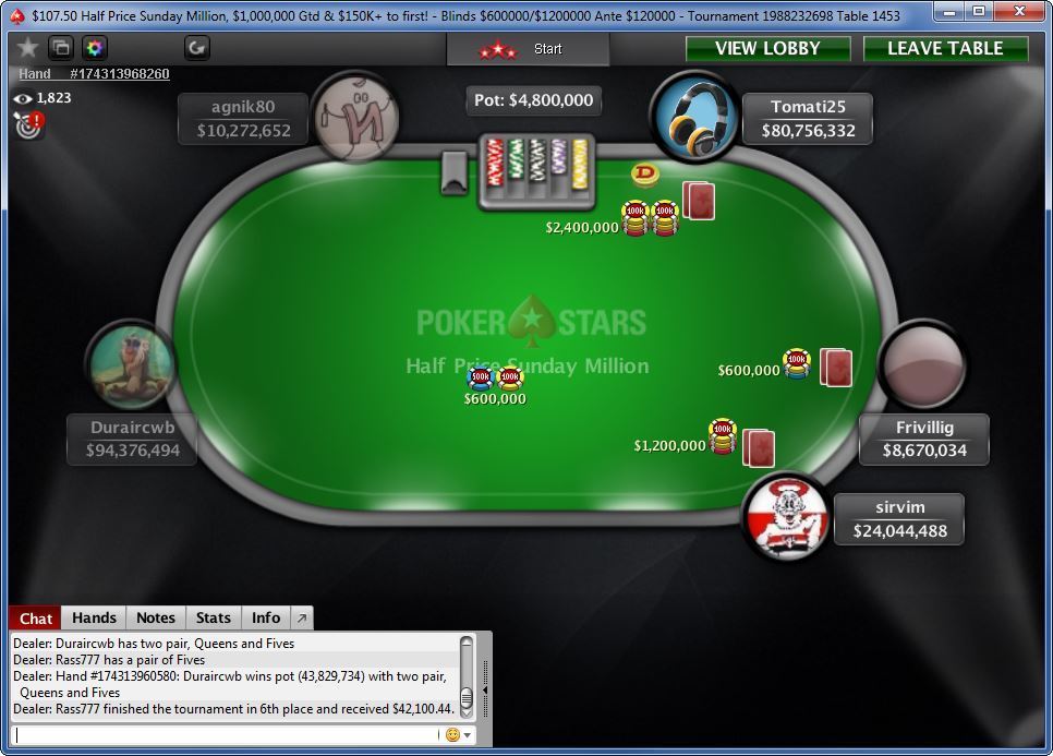 sunday million 2017 sunday million