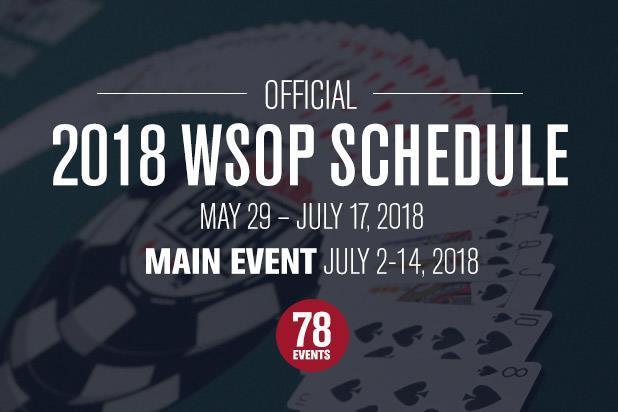 wsop 2018 wsop