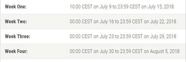 Mystery Spin Offer июль Mystery Spin Offer