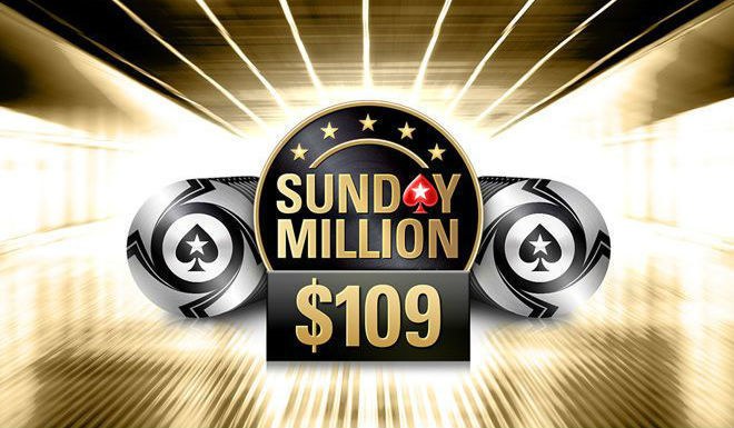 sunday million $109 sunday million