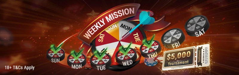 weekly mission pokerok weekly mission
