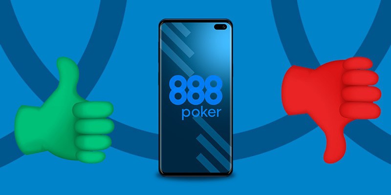 Преимущества и недостатки мобильного приложения 888poker