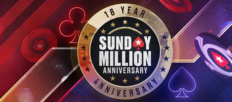 Юбилейный Sunday Million на ПокерСтарс
